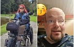 Cornelia Polz und Marc Griffiths - ehrenamtliche Beauftragte für die Belange von Menschen mit Behinderung der Stadt Karben