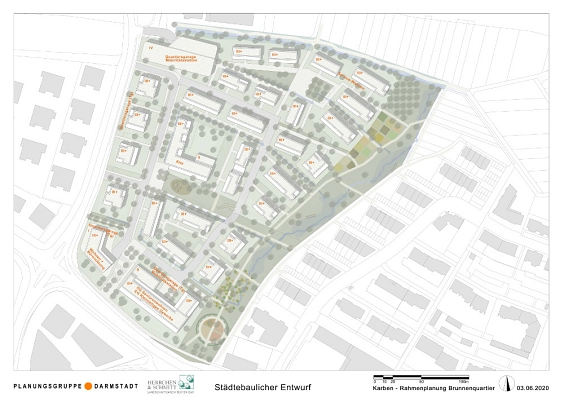 Das städtebauliche Konzept "Brunnenquartier"