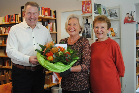 Guido Rahn, Ursula Hauer und Marion Schwalm © Stadt Karben