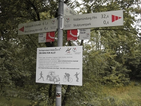 Regionalpark-Rundroute in Karben&nbsp;&copy;&nbsp;Zweckverband Regionalpark Niddaradweg