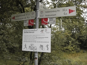Regionalpark-Rundroute in Karben © Zweckverband Regionalpark Niddaradweg