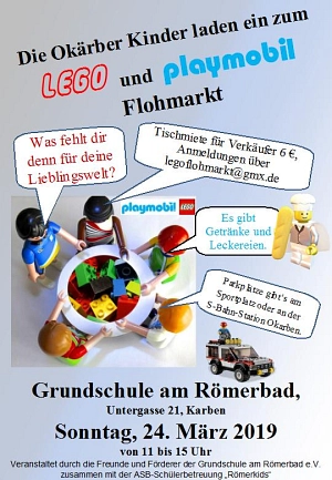 Lego und Playmobil Flohmarkt